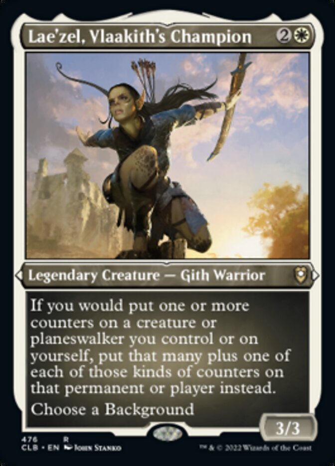 Lae'zel, Vlaakith's Champion - [Etched Foil] Commander Legends: Battle for Baldur's Gate (CLB)