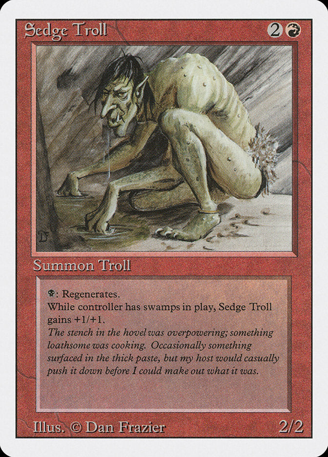 Sedge Troll - Revised Edition (3ED)