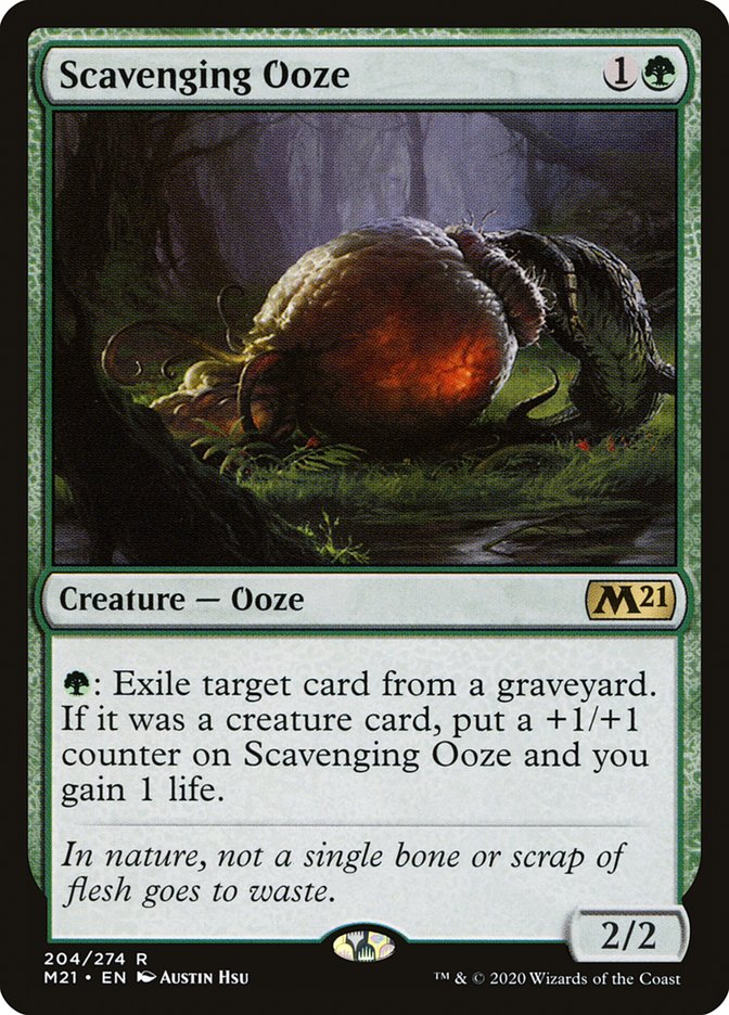 Scavenging Ooze - [Foil] Core Set 2021 (M21)
