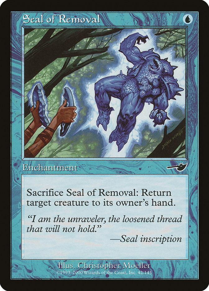 Seal of Removal - [Foil] Nemesis (NEM)