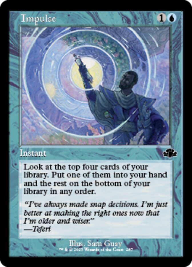 Impulse - [Retro Frame] Dominaria Remastered (DMR)