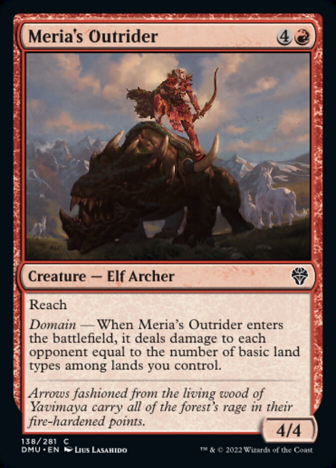 Meria's Outrider - Dominaria United (DMU)