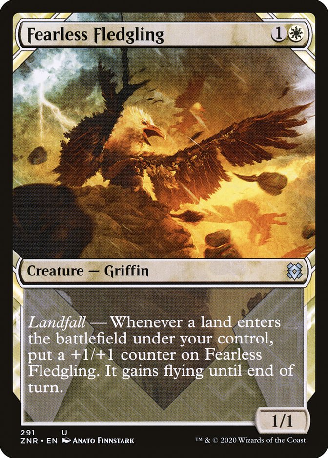 Fearless Fledgling - [Foil, Showcase] Zendikar Rising (ZNR)