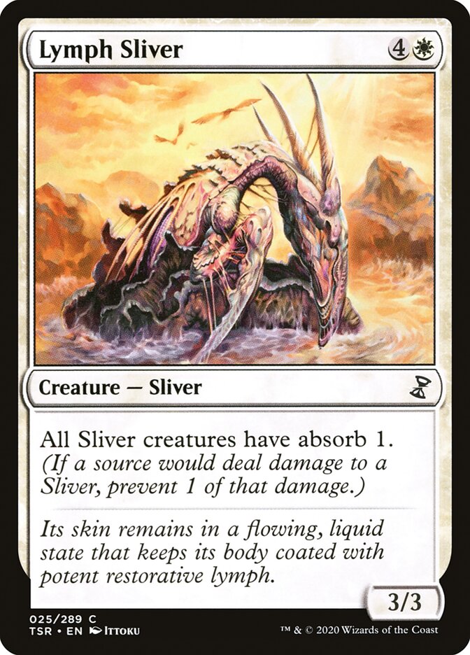 Lymph Sliver - [Foil] Time Spiral Remastered (TSR)