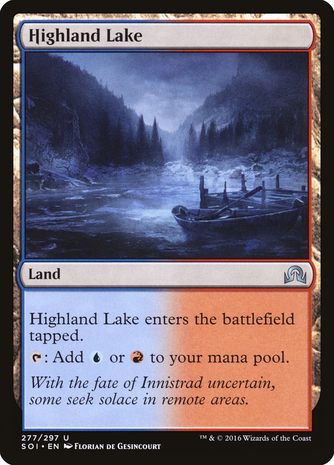 Highland Lake - [Foil] Shadows over Innistrad (SOI)