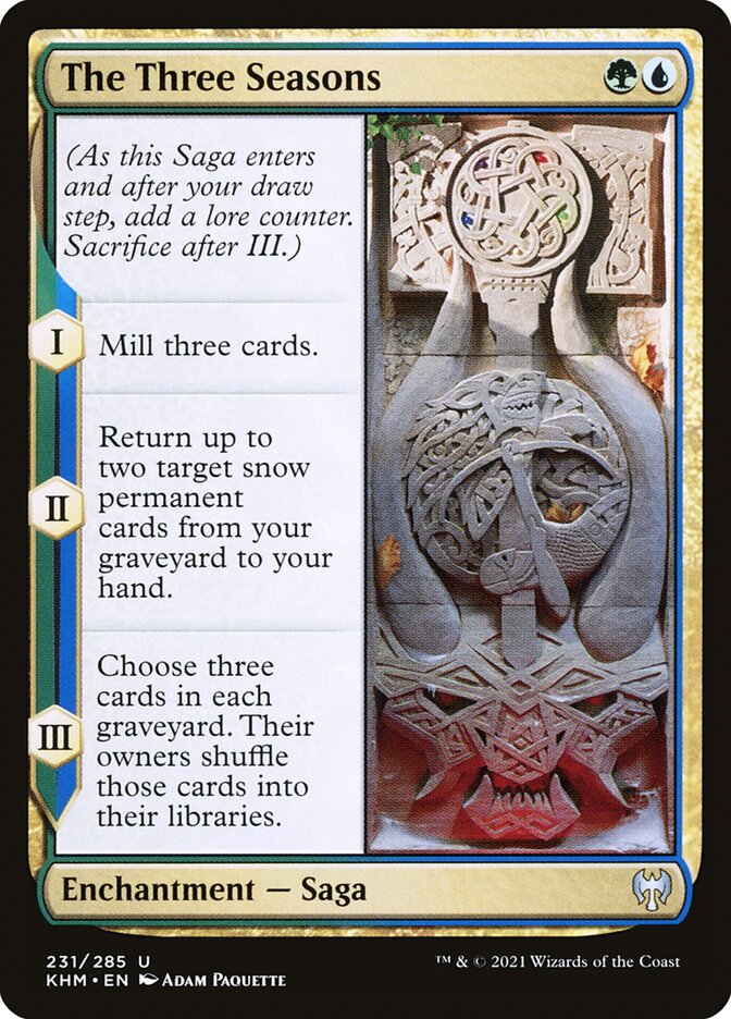 The Three Seasons - [Foil] Kaldheim (KHM)