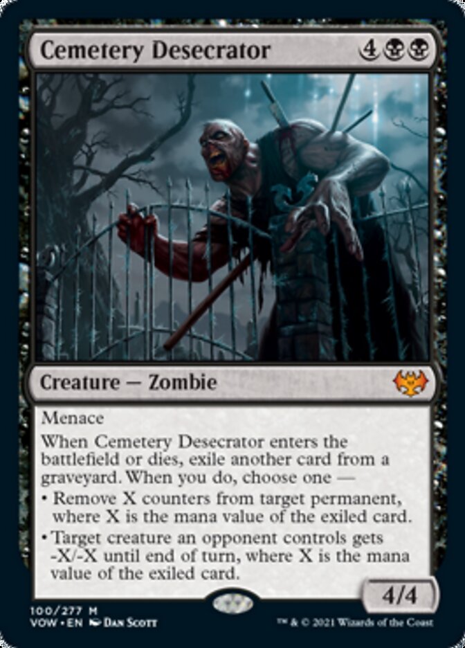 Cemetery Desecrator - [Foil] Innistrad: Crimson Vow (VOW)