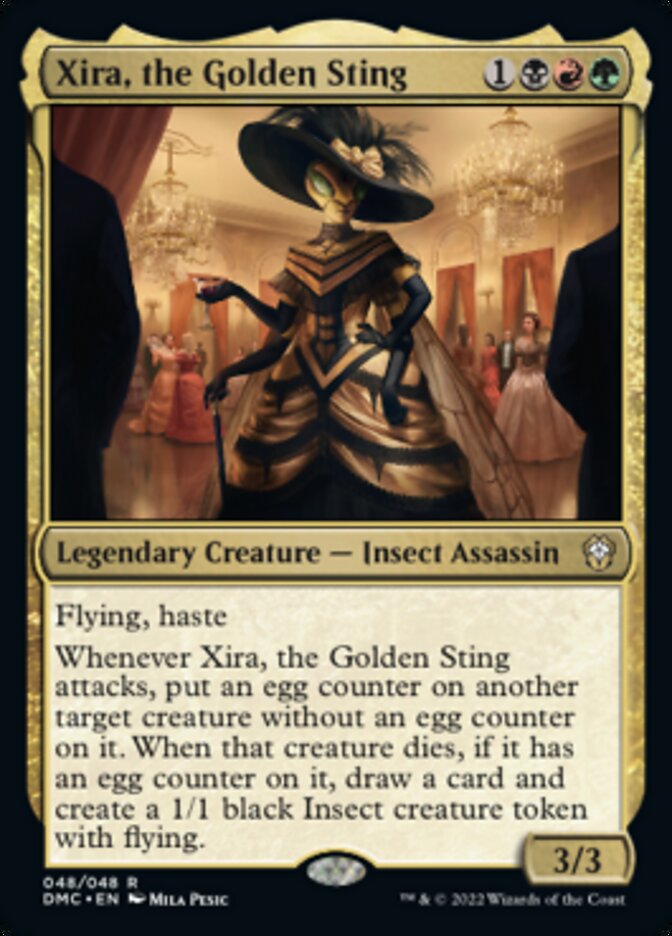 Xira, the Golden Sting - [Foil] Dominaria United Commander (DMC)