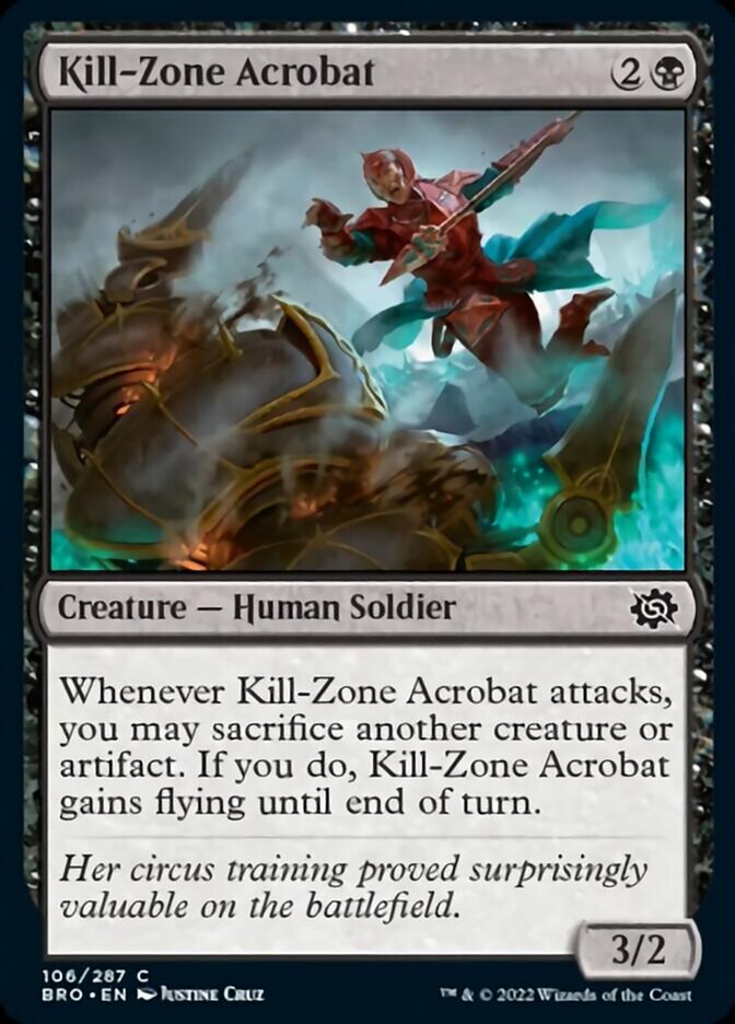 Kill-Zone Acrobat - [Foil] The Brothers' War (BRO)