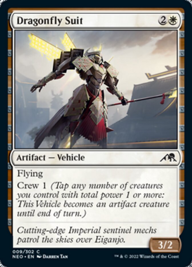 Dragonfly Suit - [Foil] Kamigawa: Neon Dynasty (NEO)
