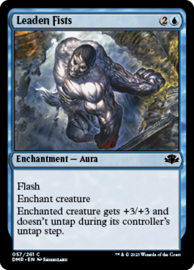 Leaden Fists - [Foil] Dominaria Remastered (DMR)