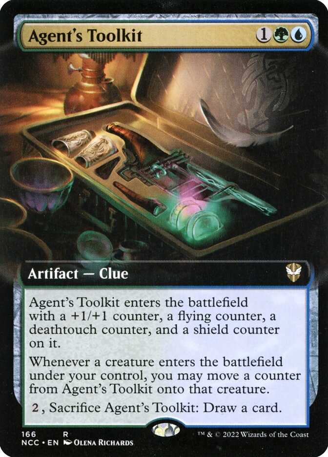 Agent's Toolkit - [Foil, Extended Art] New Capenna Commander (NCC)