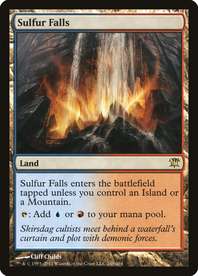 Sulfur Falls - [Foil] Innistrad (ISD)