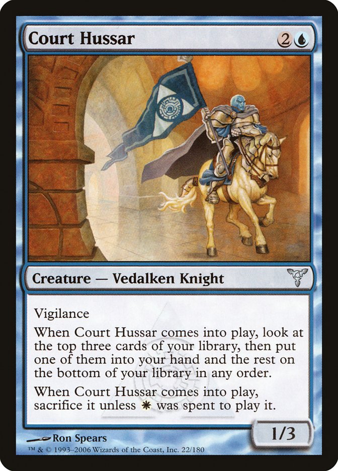 Court Hussar - [Foil] Dissension (DIS)