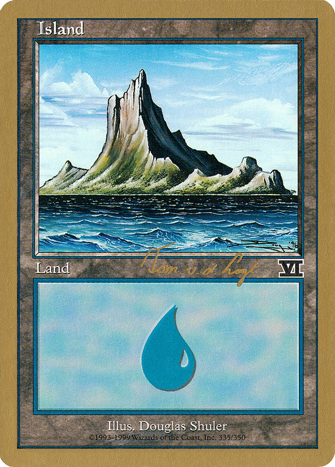 Island - World Championship Decks 2000 (WC00)