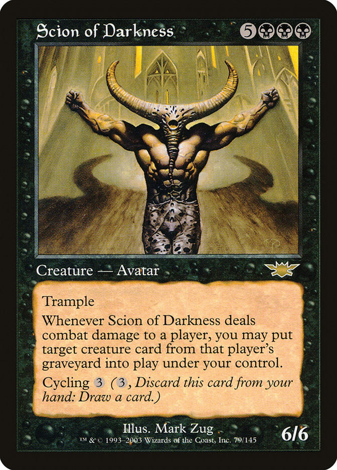 Scion of Darkness - [Foil] Legions (LGN)