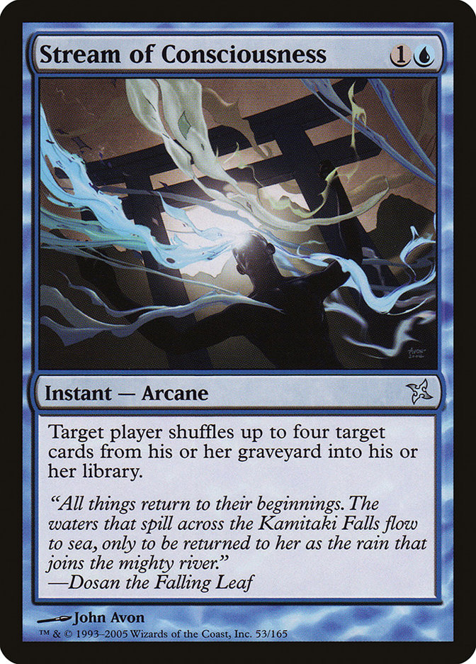 Stream of Consciousness - [Foil] Betrayers of Kamigawa (BOK)