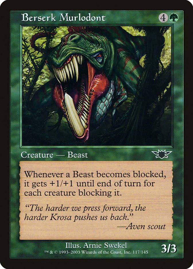 Berserk Murlodont - [Foil] Legions (LGN)