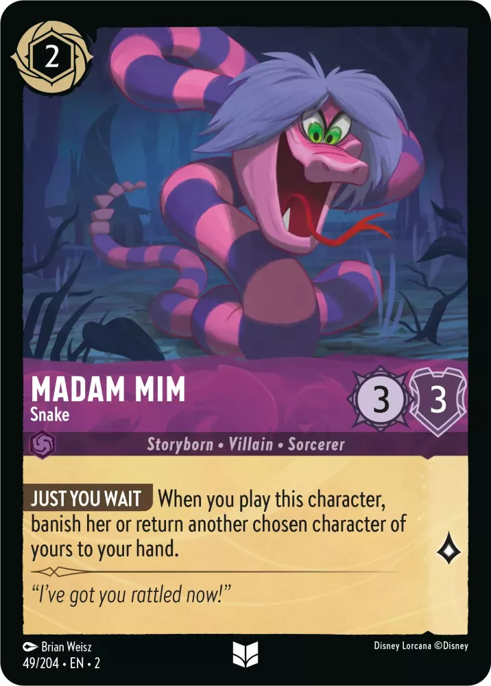 Madam Mim - Snake - [Foil] Rise of the Floodborn (2)