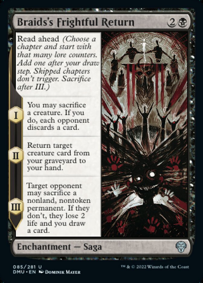 Braids's Frightful Return - Dominaria United (DMU)