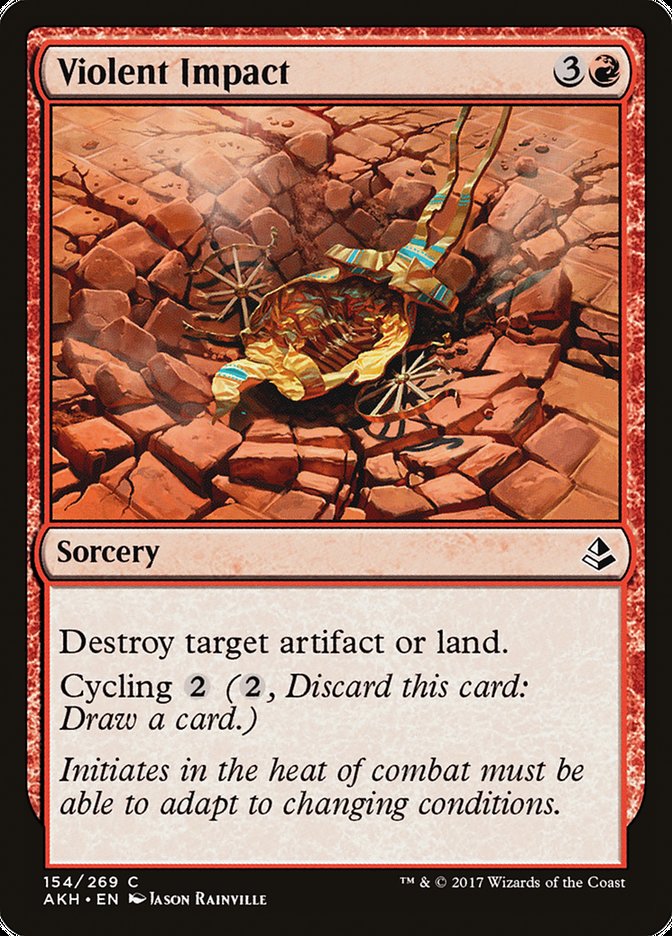 Violent Impact - [Foil] Amonkhet (AKH)