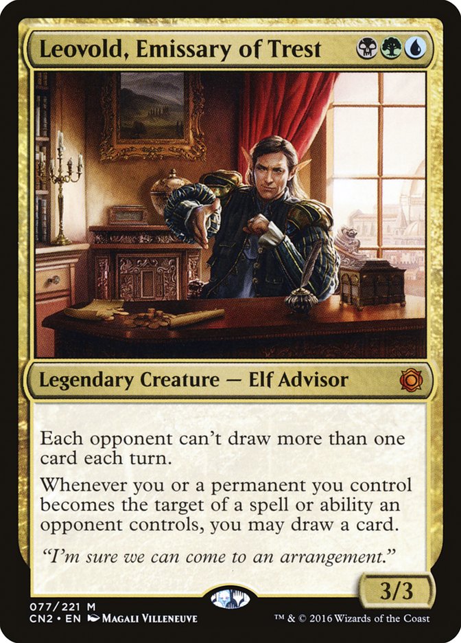 Leovold, Emissary of Trest - [Foil] Conspiracy: Take the Crown (CN2)