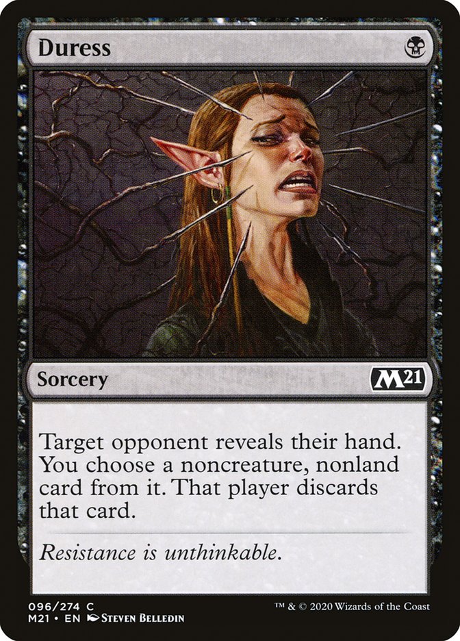 Duress - [Foil] Core Set 2021 (M21)