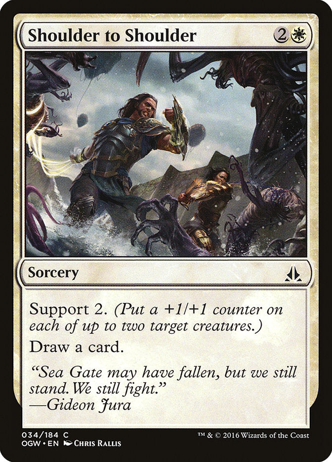 Shoulder to Shoulder - [Foil] Oath of the Gatewatch (OGW)