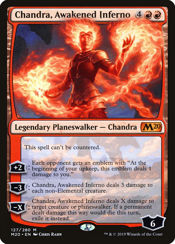 Chandra, Awakened Inferno - [Foil] Core Set 2020 (M20)