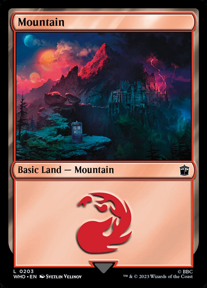 Mountain (203) - [Foil] Doctor Who (WHO)