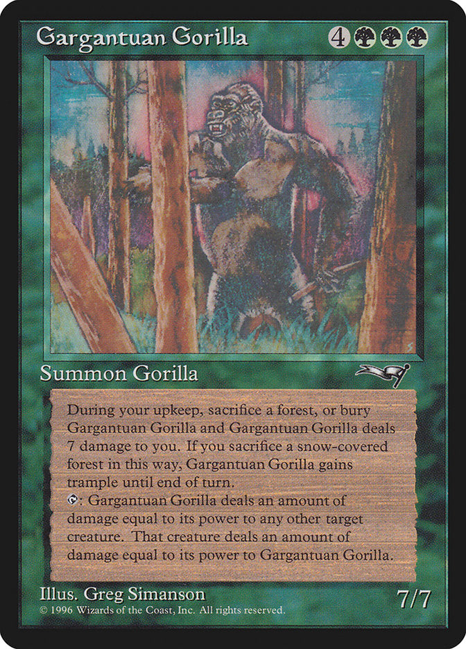 Gargantuan Gorilla - Alliances (ALL)