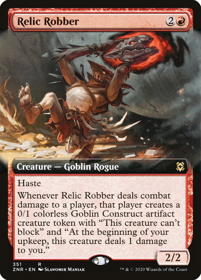 Relic Robber - [Foil, Extended Art] Zendikar Rising (ZNR)