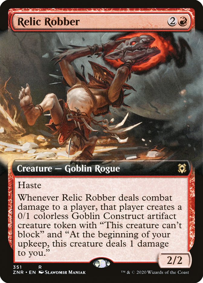 Relic Robber - [Extended Art] Zendikar Rising (ZNR)