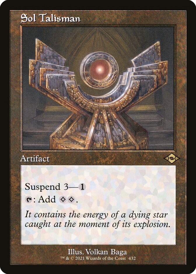 Sol Talisman - [Foil, Retro Frame] Modern Horizons 2 (MH2)