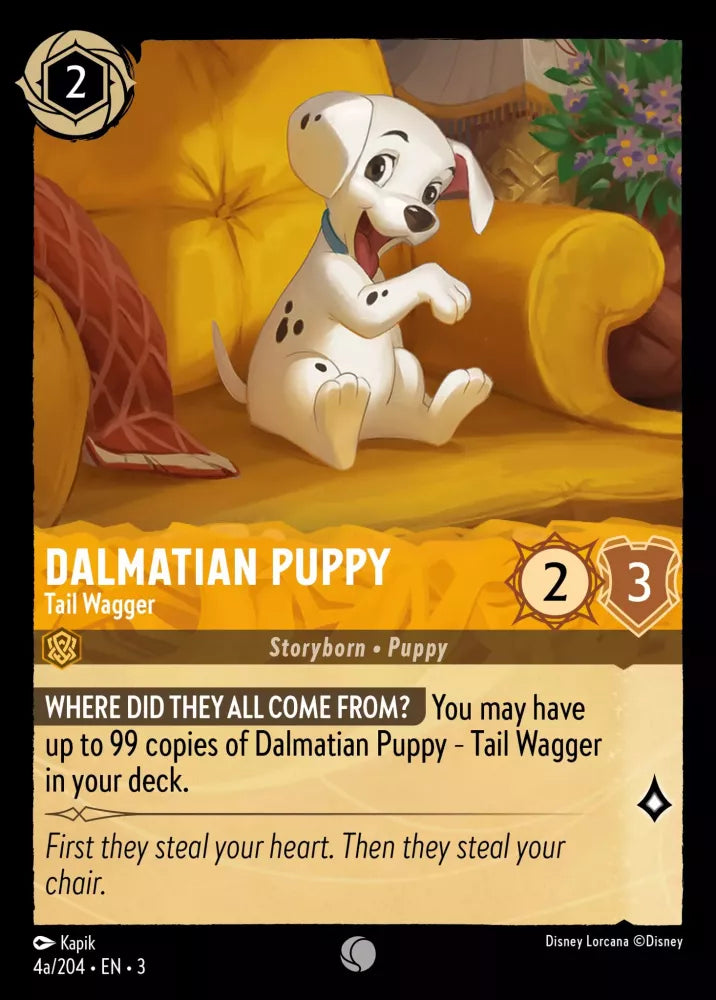 Dalmatian Puppy - Tail Wagger - [Foil] Into the Inklands (3)