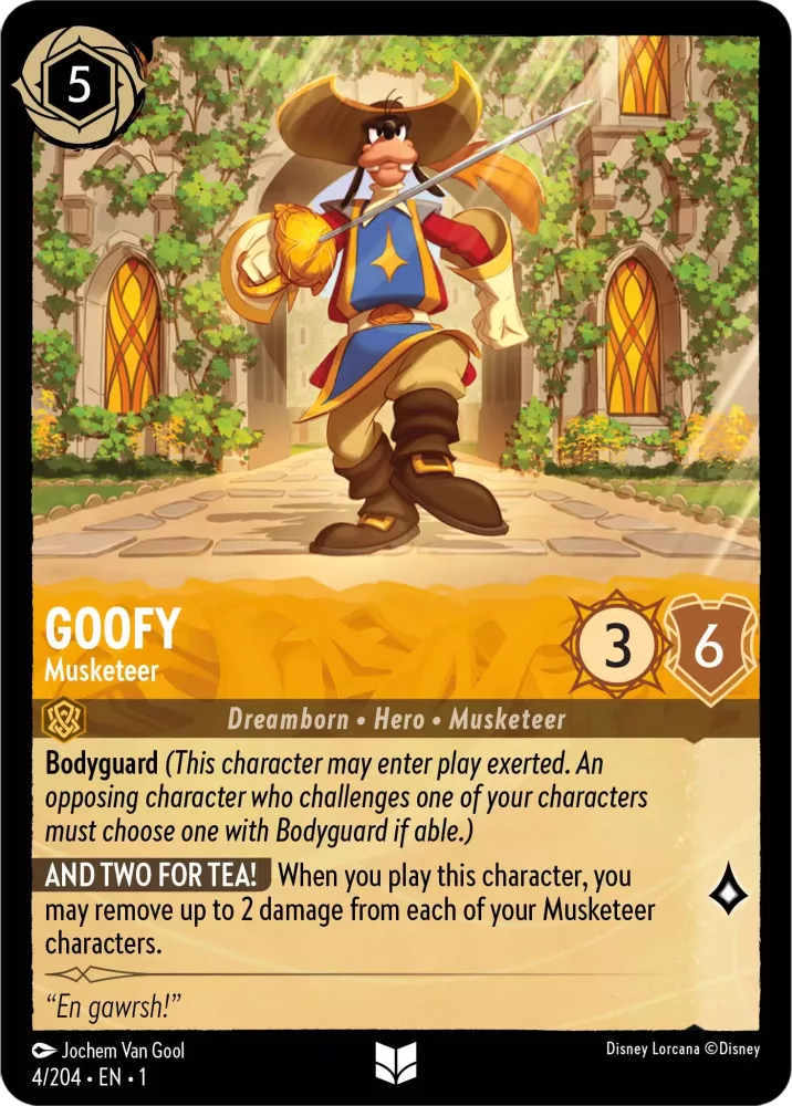 Goofy - Musketeer - [Foil] The First Chapter (1)