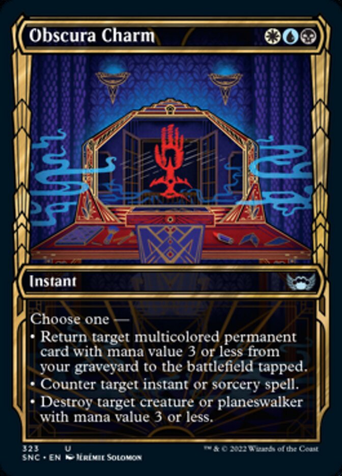 Obscura Charm - [Foil, Showcase] Streets of New Capenna (SNC)