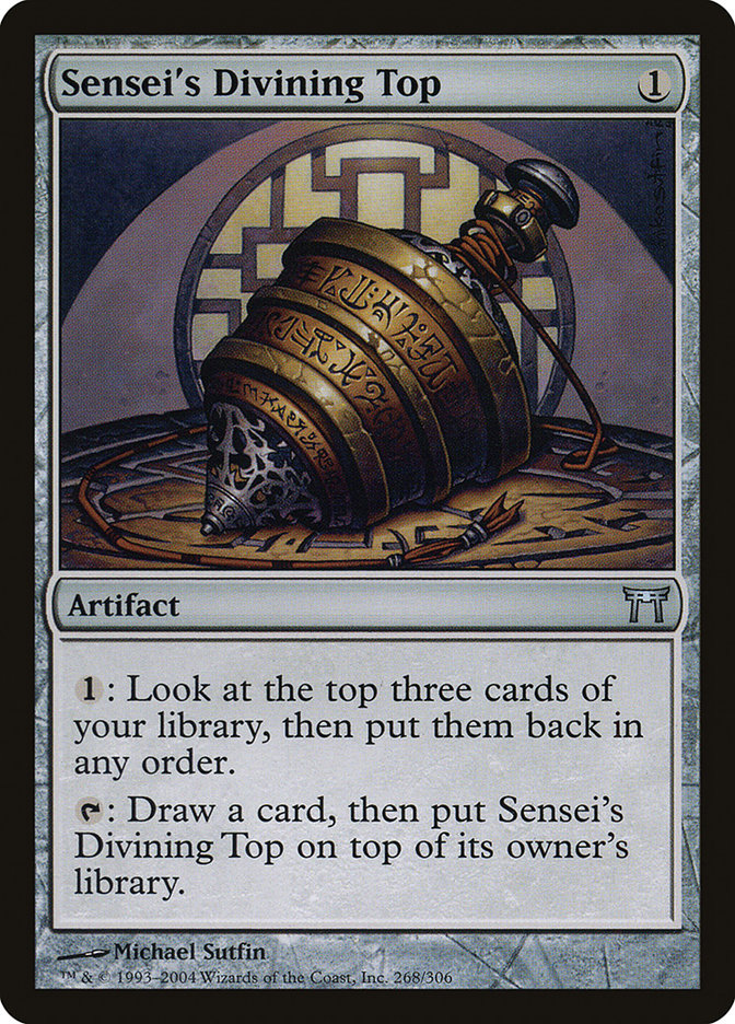 Sensei's Divining Top - [Foil] Champions of Kamigawa (CHK)