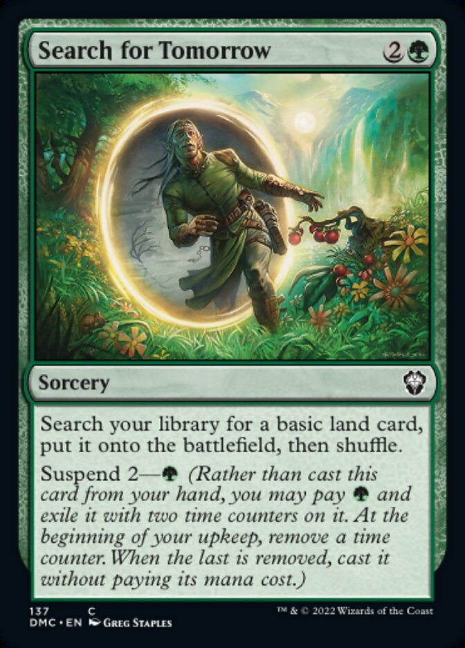Search for Tomorrow - Dominaria United Commander (DMC)