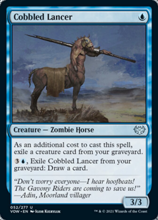 Cobbled Lancer - [Foil] Innistrad: Crimson Vow (VOW)