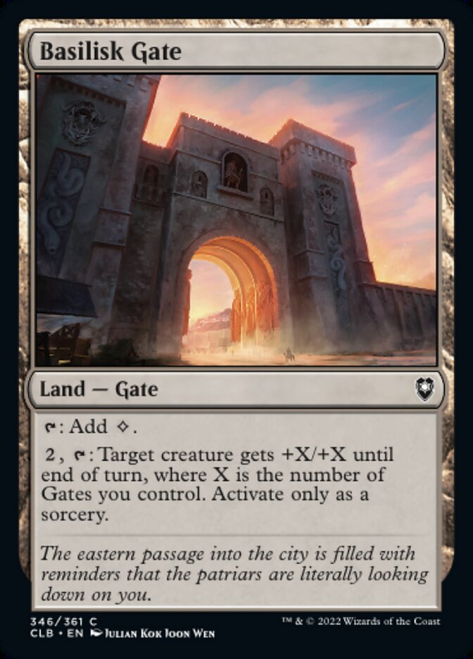 Basilisk Gate - [Foil] Commander Legends: Battle for Baldur's Gate (CLB)