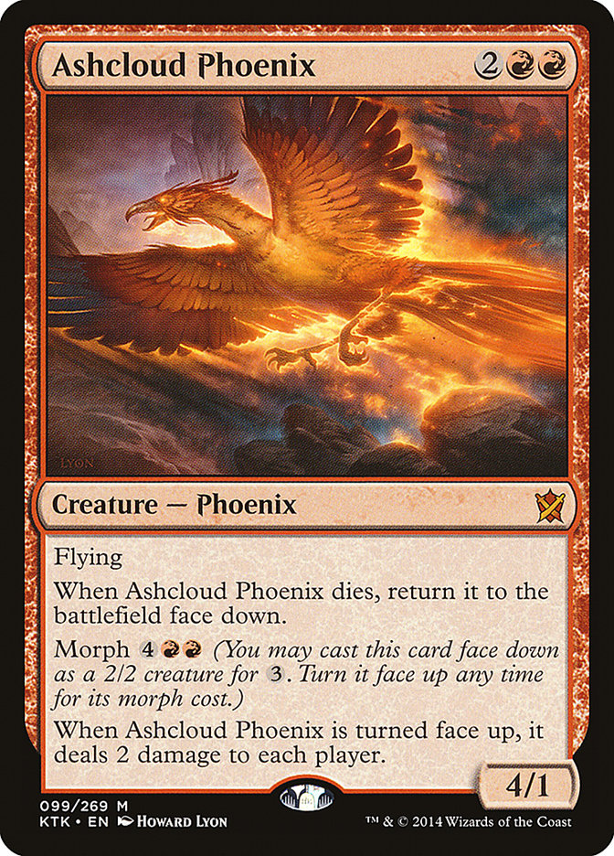 Ashcloud Phoenix - [Foil] Khans of Tarkir (KTK)