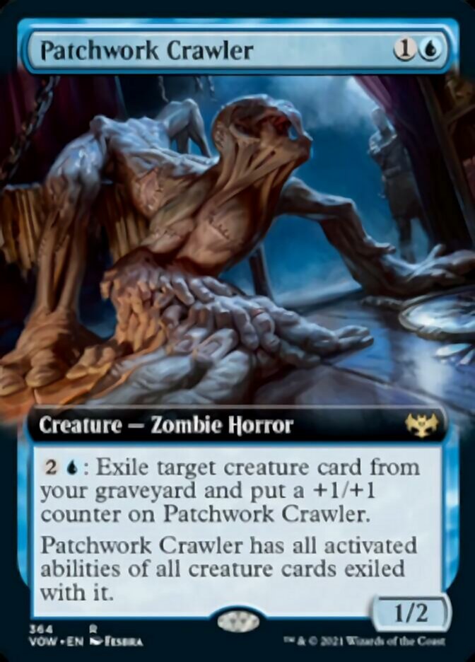 Patchwork Crawler - [Extended Art] Innistrad: Crimson Vow (VOW)