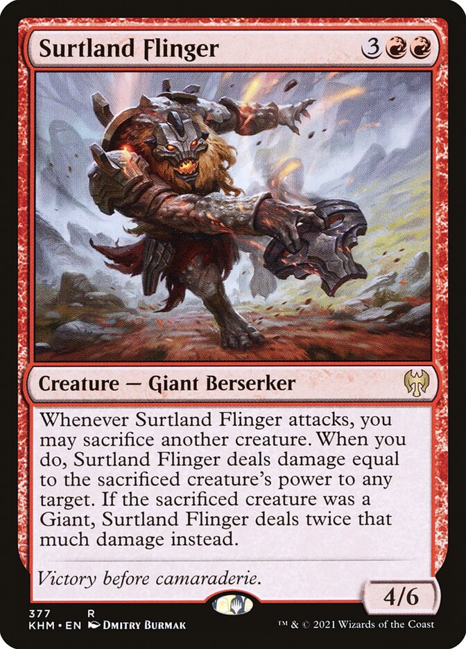 Surtland Flinger - [Foil] Kaldheim (KHM)