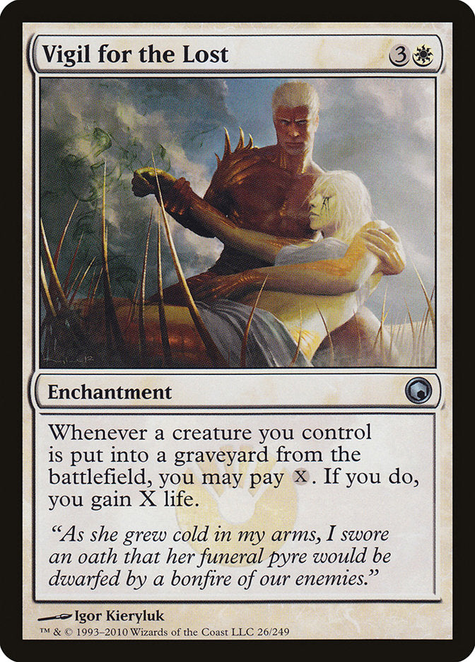 Vigil for the Lost - [Foil] Scars of Mirrodin (SOM)