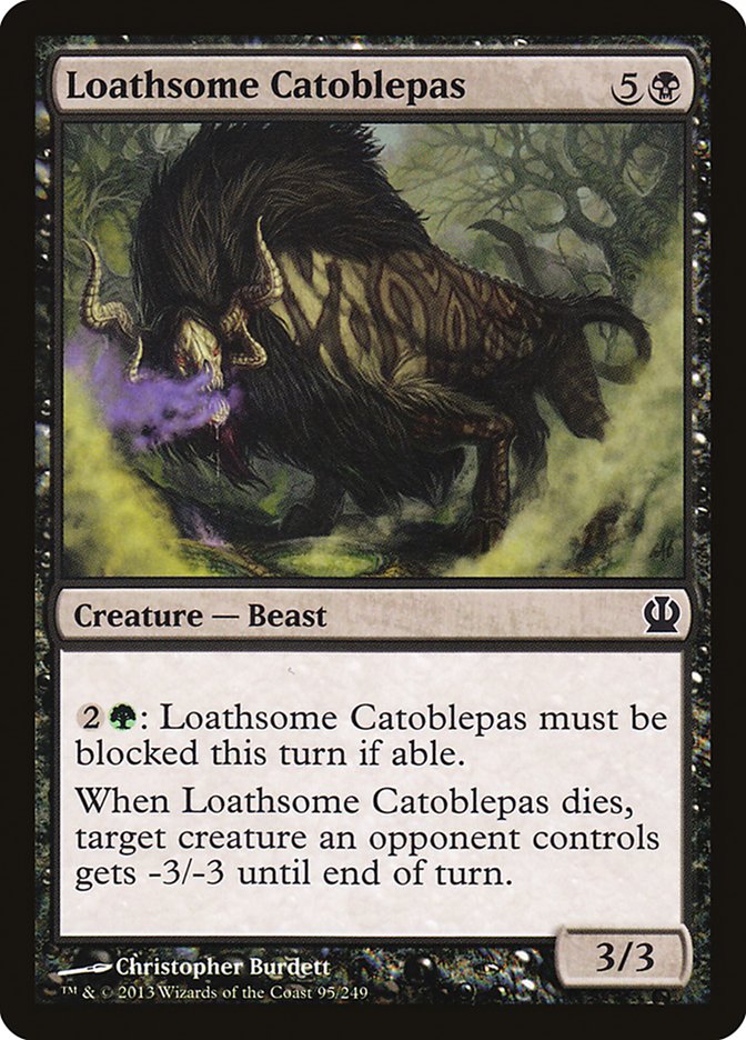 Loathsome Catoblepas - [Foil] Theros (THS)