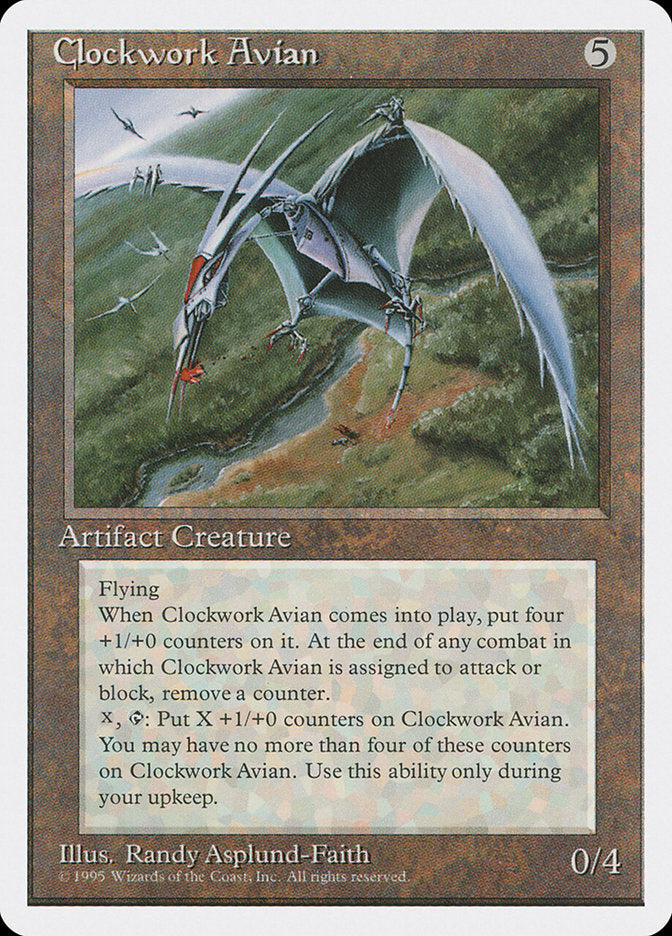 Clockwork Avian - Fourth Edition (4ED)