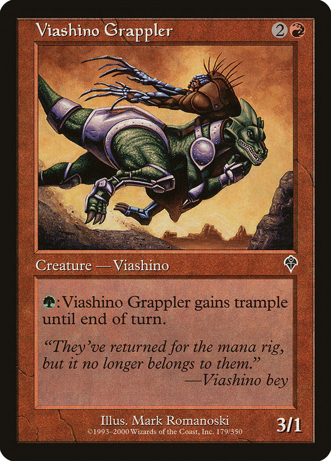 Viashino Grappler - [Foil, Retro Frame] Invasion (INV)