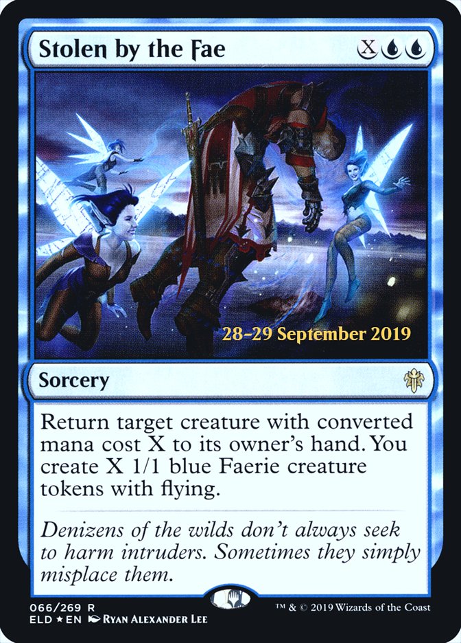 Stolen by the Fae - [Foil, Promo] Throne of Eldraine Promos (PELD)