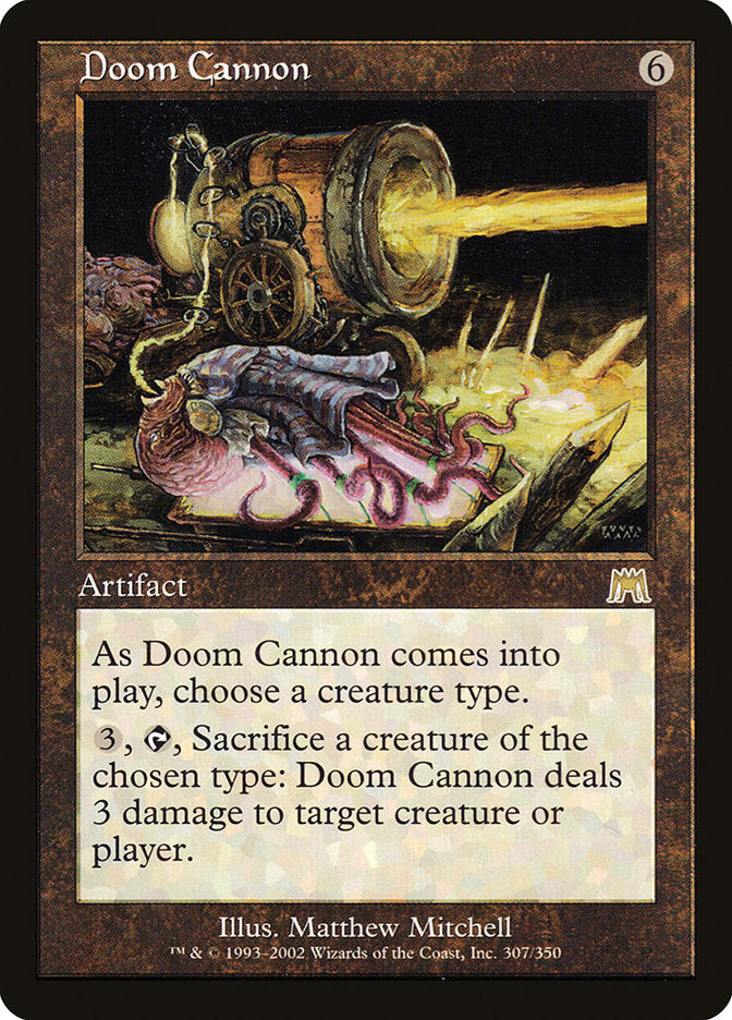Doom Cannon - [Foil, Retro Frame] Onslaught (ONS)